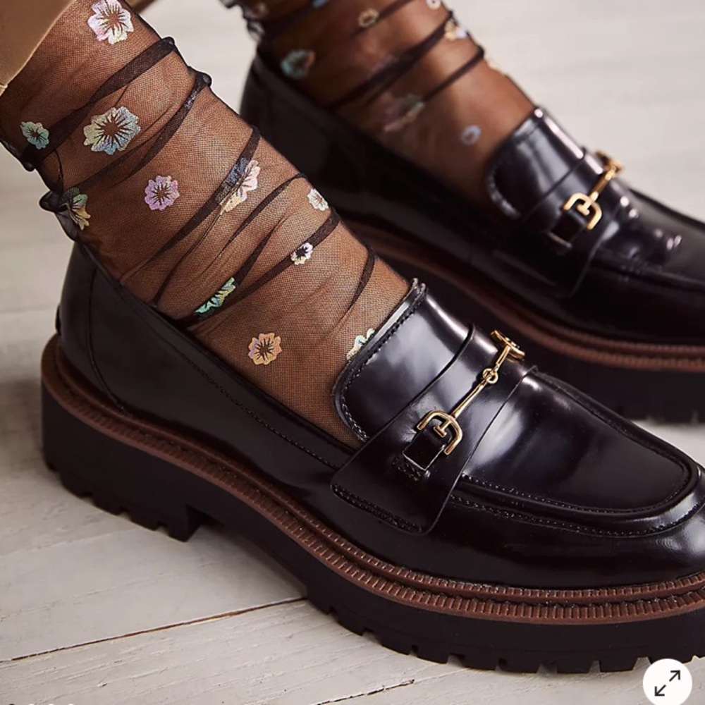 SAM EDELMAN Laurs Platform Patent Oxfords
